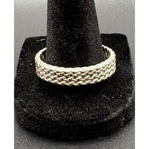Sterling Silver Men’s Ring Band, NEW, size 13.5